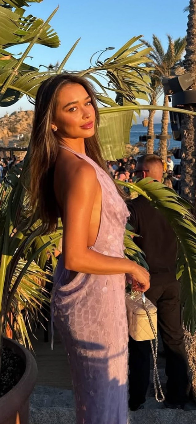 Mermaid sequin halter-neck backless maxi dress