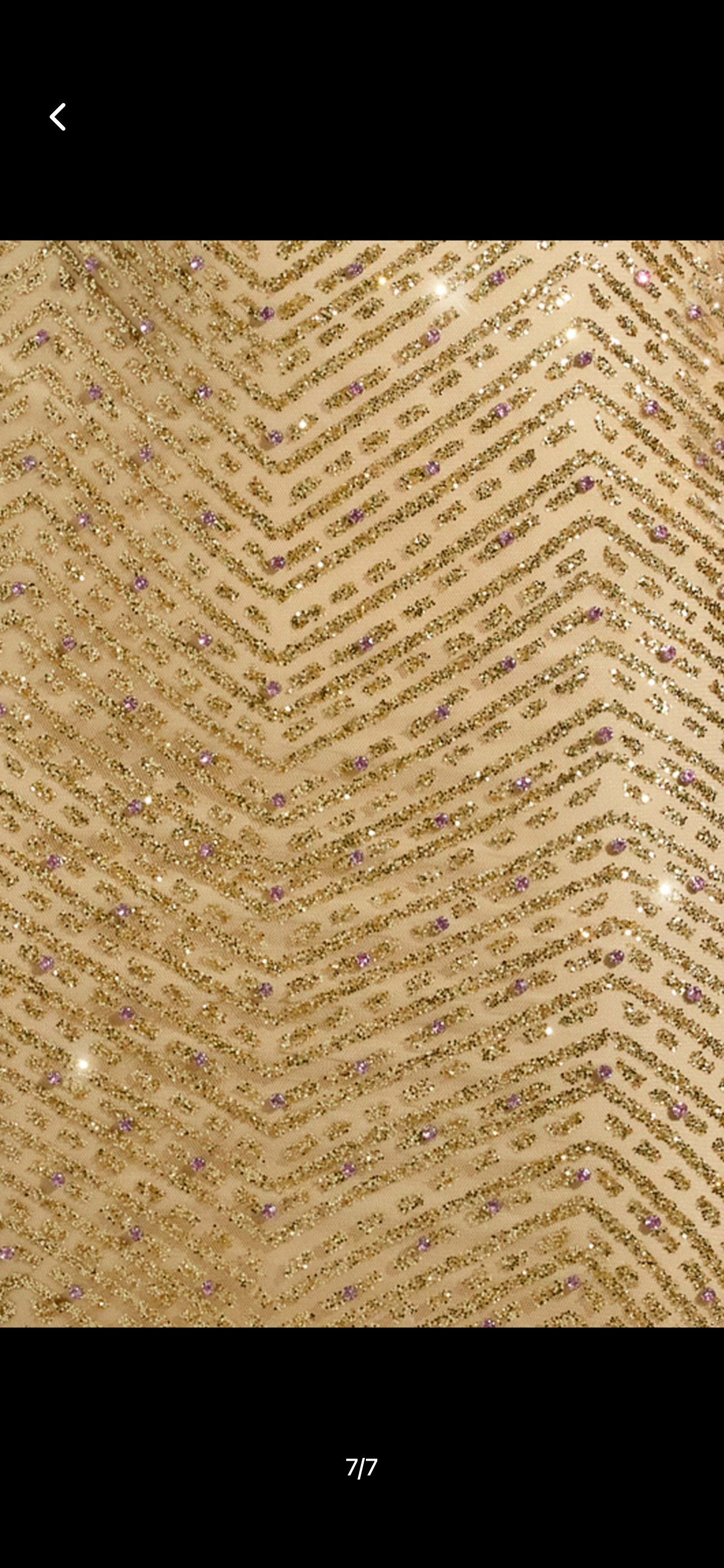 Embellished Gold backless maxi dress